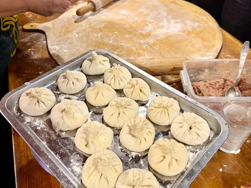 Khinkali-making masterclass